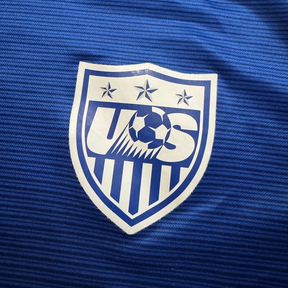 Nike Dri-Fit Men’s Team USA Soccer Jersey Blue Authentic Soccer Futbol Kit - Picture 3 of 13